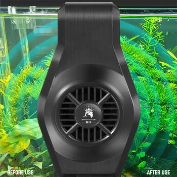 USB 5V Система охлаждения аквариума с рыбками Управление охладителем Снижение температуры воды Набор вентиляторов Охладитель Аквариумные охлаждающие вентиляторы