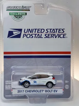 Nicce 1: 64 2017, Модель автомобиля Chevrolet Bolt USPS, модель автомобиля из литого под давлением металлического сплава, игрушки для коллекции, детские игрушки, подарки