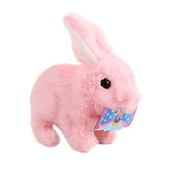 Детская Электрическая Имитационная Плюшевая Игрушка Smart Rabbit Будет Называться Walking Boyfriend Gift Kawaii Room Decor Плюшевые Игрушки игрушки