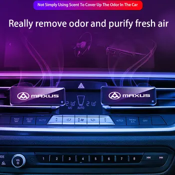 Автомобильный воздухозаборник ароматерапевтические духи светящийся красочный СВЕТОДИОДНЫЙ атмосферный светильник Для Maxus T60 T70 T90 G10 G20 G50 G90 автомобильные Аксессуары